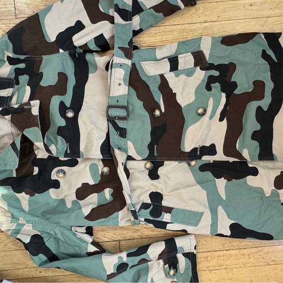 10 DEEP XL new no tags mens Camouflage Button-Up Jacket - Picture 3 of 4